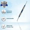 A2Z Scilab Hollow Handle Sickle Morse Scaler Titanium Double Ended Stainless Steel Dental Tool A2Z-ZR935